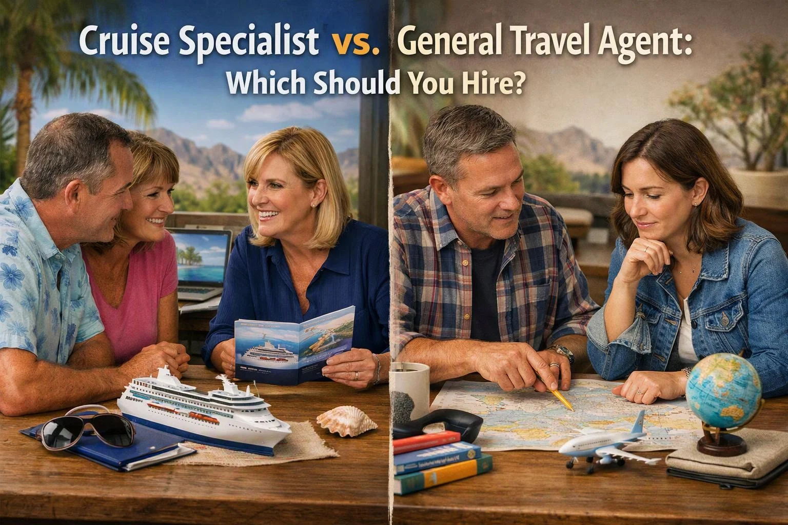 Cruise Specialist vs. General Travel Agent: Which Should You Hire?