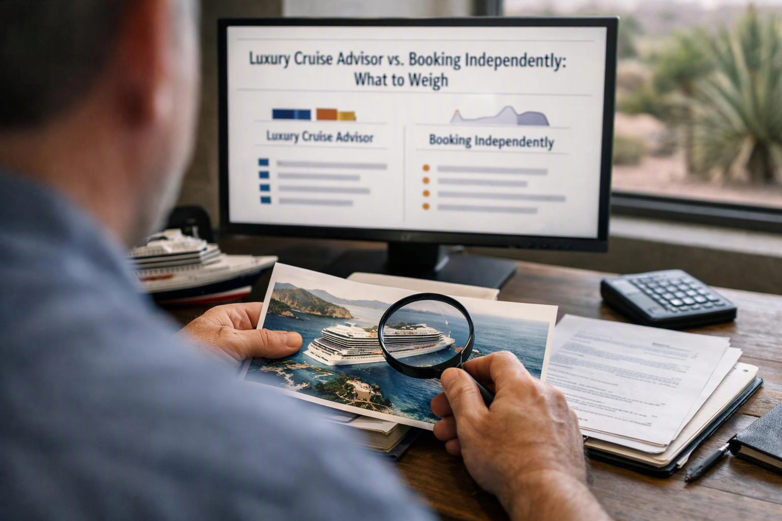 Luxury Cruise Advisor vs. Booking Independently: What to Weigh